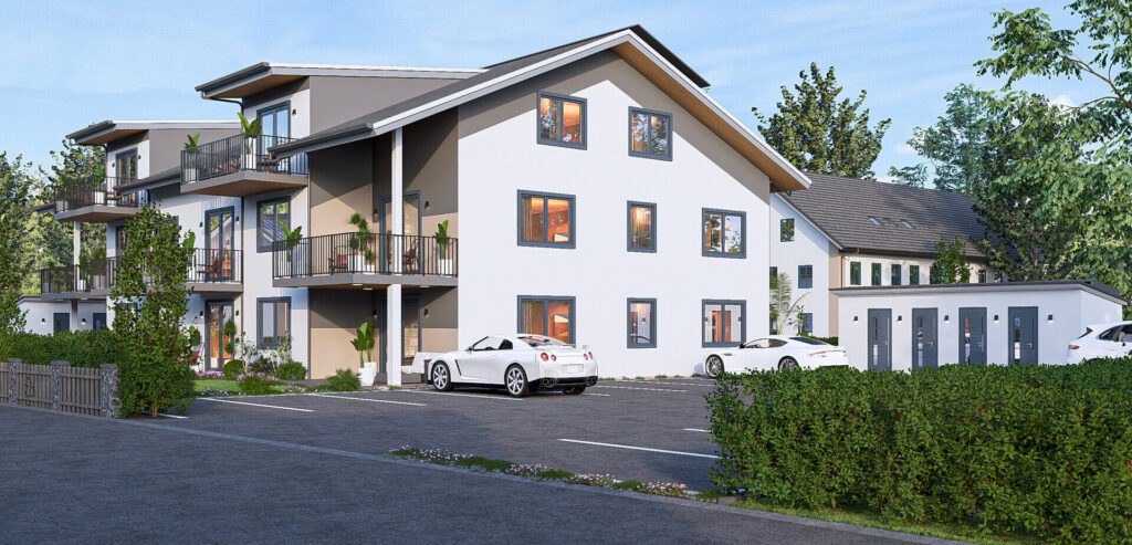 NEUBAU 2- und 3- Zimmer- Wohnungen. Energieeffizient. Wertstabil. Barrierefrei. — Foto 2