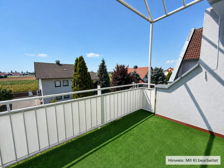 Langfristig vermietete 3- Zimmerwohnung mit Südbalkon und Tiefgaragenstellplatz