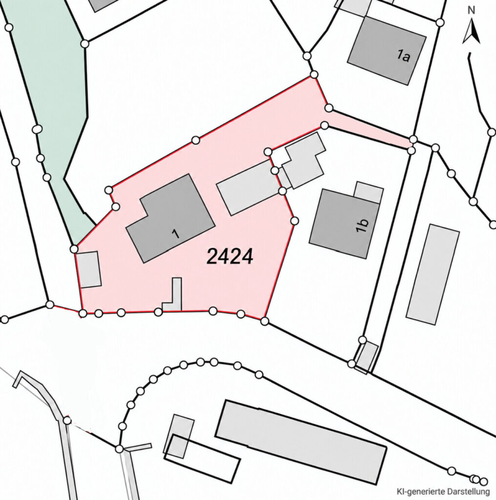 1.137 m² Grundstück mit Bestandsimmobilie und starker Lage zu attraktivem Preis (Verhandlungsbasis) — Foto 2