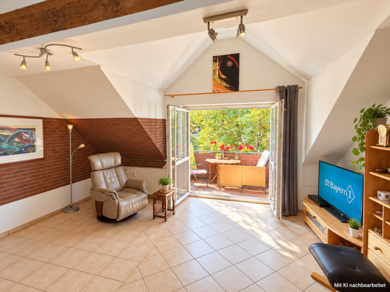 Wohnen mit dem gewissen Extra – charmante Maisonette mit großer Galerie und Südbalkon!